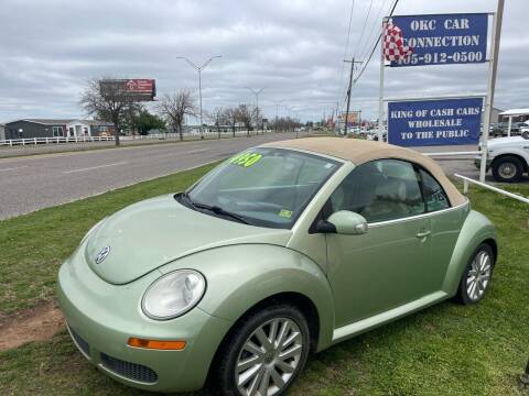 2008 Volkswagen New Beetle Convertible for sale at OKC CAR CONNECTION in Oklahoma City OK