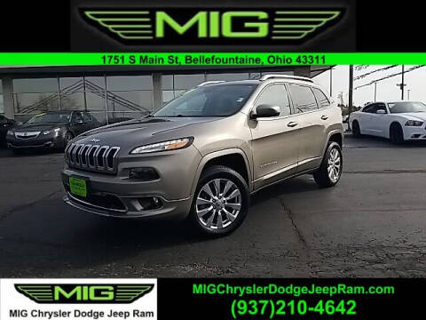 2016 Jeep Cherokee for sale at MIG Chrysler Dodge Jeep Ram in Bellefontaine OH