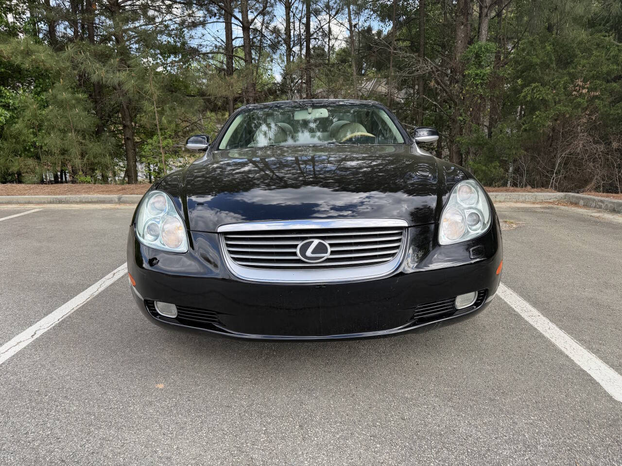 Black 2002 Lexus SC 430 Base Convertible 2dr Convertible 2