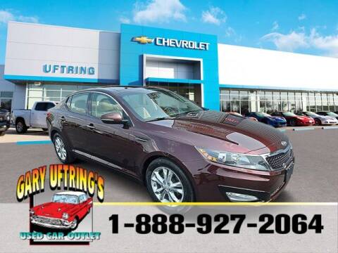 2012 Kia Optima for sale at Gary Uftring's Used Car Outlet in Washington IL