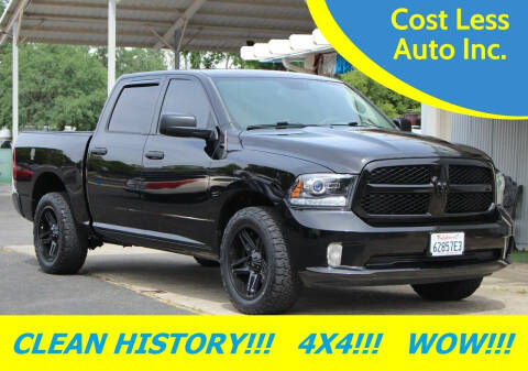 2014 RAM 1500 for sale at Cost Less Auto Inc. in Rocklin CA