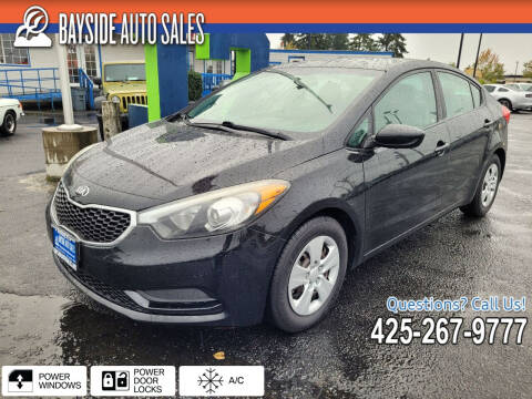 2015 Kia Forte for sale at BAYSIDE AUTO SALES in Everett WA