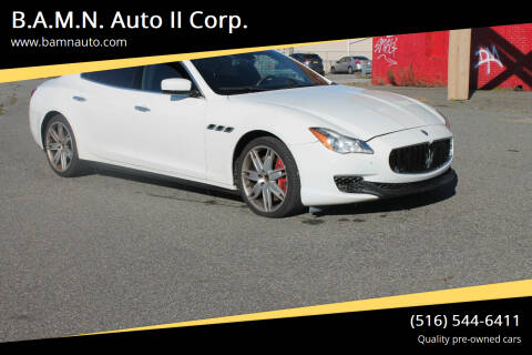 2014 Maserati Quattroporte for sale at Luxury Auto Repair and Services in Freeport NY