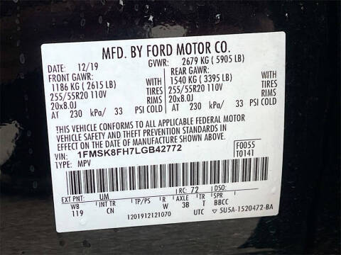 2020 Ford Explorer Limited