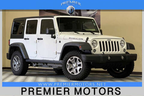 2015 Jeep Wrangler Unlimited for sale at Premier Motors in Hayward CA