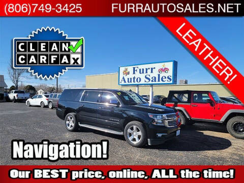 2017 Chevrolet Suburban for sale at FURR AUTO SALES in Lubbock TX