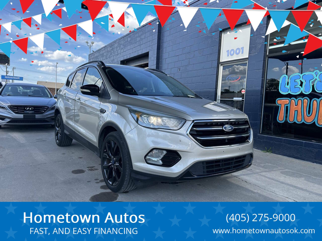 Gold 2017 Ford Escape Titanium Titanium 4dr SUV 1