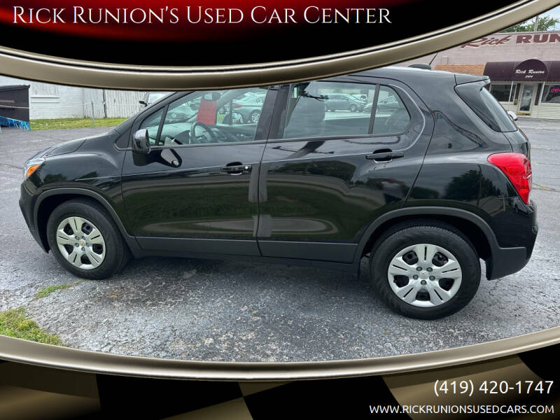 2017 Chevrolet Trax for sale at Rick Runion's Used Car Center in Findlay OH