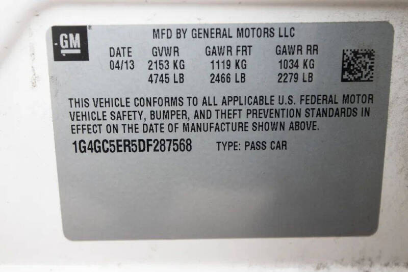 2013 Buick LaCrosse Leather