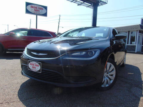 2016 Chrysler 200 LX
