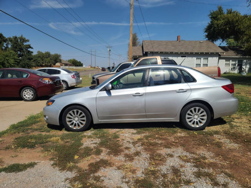 2010 Subaru Impreza for sale at GILLIAM AUTO SALES in Guthrie OK