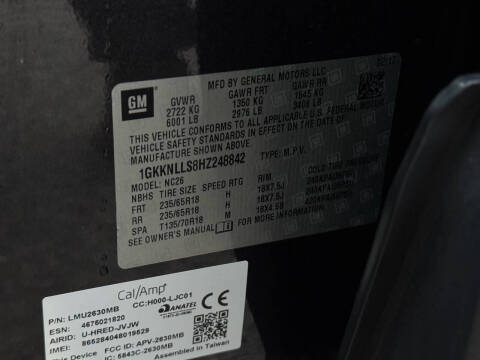 2017 GMC Acadia SLE-2