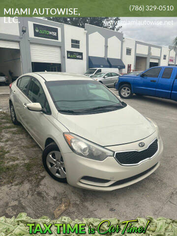 2014 Kia Forte for sale at MIAMI AUTOWISE, LLC. in Miami FL