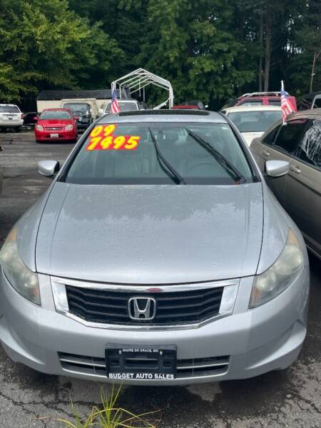 2009 Honda Accord for sale at Budget Auto Sales & Services in Havre De Grace MD