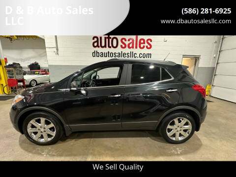 2014 Buick Encore for sale at D & B Auto Sales LLC in Harrison Township MI