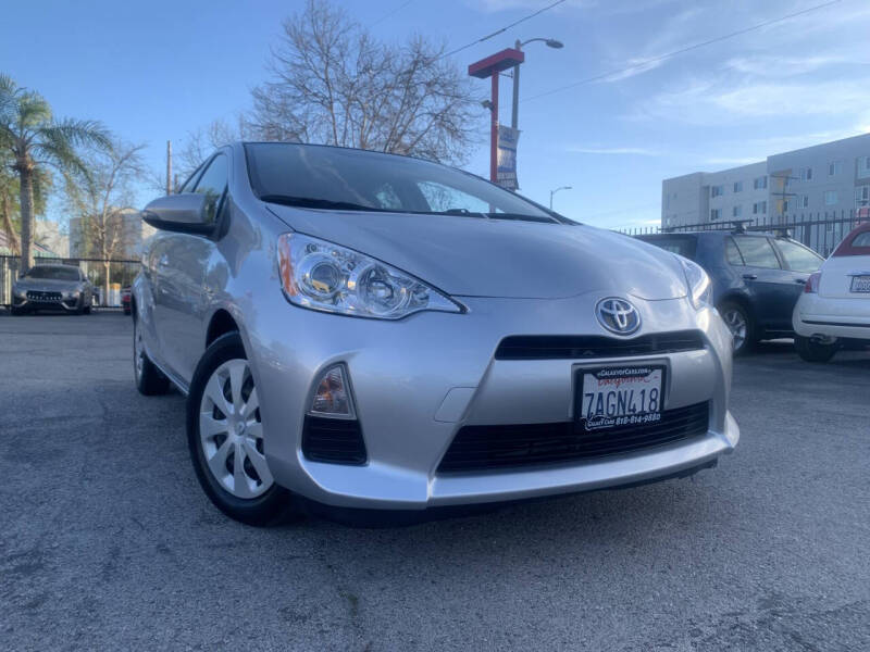 2013 Toyota Prius c for sale at Galaxy of Cars in North Hills CA