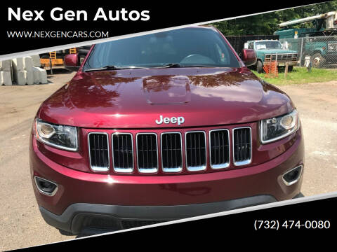 2016 Jeep Grand Cherokee for sale at Nex Gen Autos in Dunellen NJ