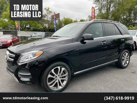 2016 Mercedes-Benz GLE for sale at TD MOTOR LEASING LLC in Staten Island NY