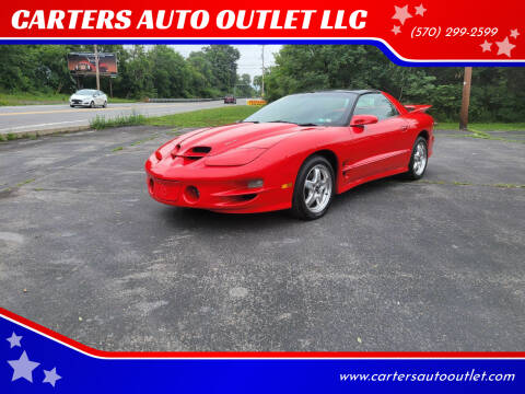 2002 Pontiac Firebird for sale at CARTERS AUTO OUTLET LLC in Pittston PA