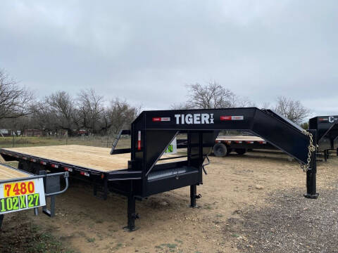 2024 TIGER - Gooseneck Deckover - 102 x 2 for sale at LJD Sales in Lampasas TX