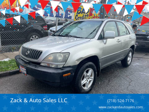 2000 Lexus RX 300 for sale at Zack & Auto Sales LLC in Staten Island NY