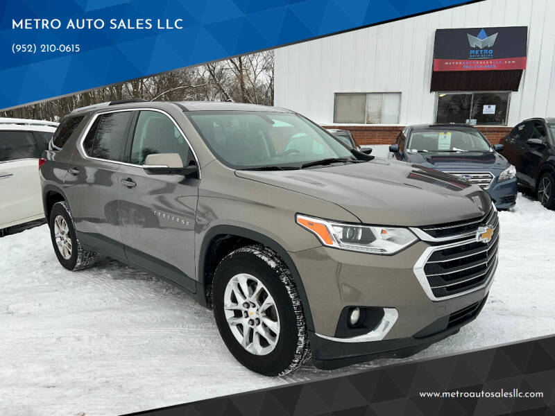 2018 Chevrolet Traverse for sale at METRO AUTO SALES LLC in Lino Lakes MN