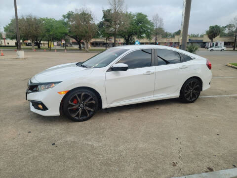 2020 Honda Civic for sale at MOTORSPORTS IMPORTS in Houston TX