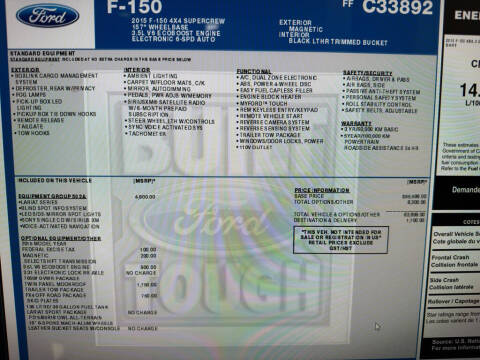 2015 Ford F-150 Lariat