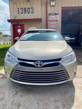 2017 Toyota Camry for sale at Total Auto Services in Houston TX
