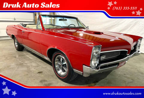 1967 Pontiac GTO for sale at Druk Auto Sales in Ramsey MN