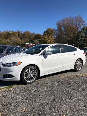 2013 Ford Fusion for sale at TENNESSEE VALLEY AUTO SALES in Elizabethton TN