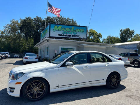 2013 Mercedes-Benz C-Class for sale at Mainline Auto in Jacksonville FL