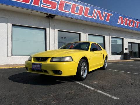 2001 Ford Mustang SVT Cobra for sale at Discount Motors in Pueblo CO