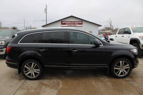 2015 Audi Q7 for sale at Jefferson St Motors in Waterloo IA