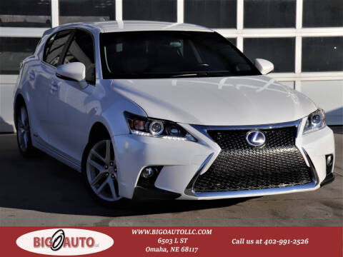 2017 Lexus CT 200h for sale at Big O Auto LLC in Omaha NE