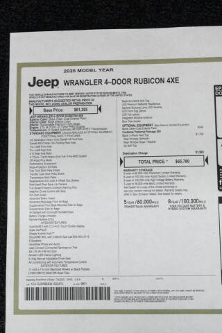 2025 Jeep Wrangler