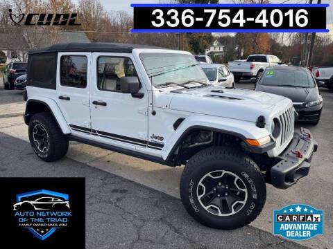 2018 Jeep Wrangler Unlimited for sale at Auto Network of the Triad in Walkertown NC