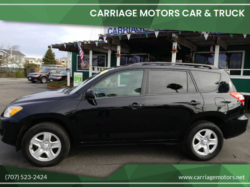 2012 Toyota RAV4 for sale at Carriage Motors Car & Truck in Santa Rosa CA