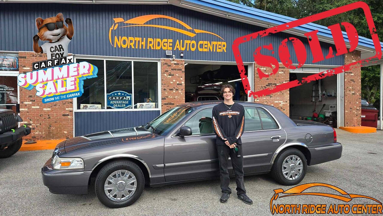 2007 Mercury Grand Marquis for sale at North Ridge Auto Center LLC in Madison, OH