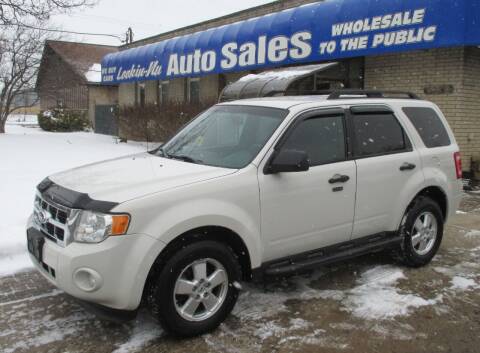 2011 Ford Escape for sale at Lookin-Nu Auto Sales in Waterford MI