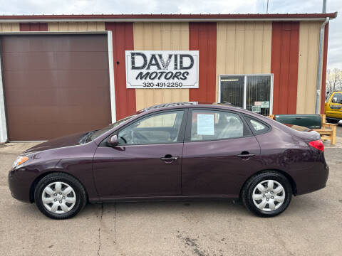 2008 Hyundai Elantra for sale at DAVID MOTORS LLC in Grey Eagle MN