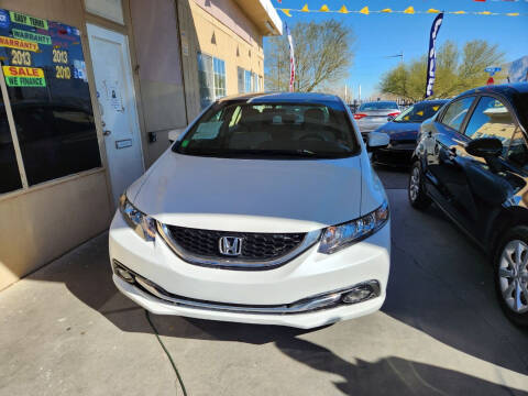 2014 Honda Civic for sale at E and M Auto Sales in Bloomington CA