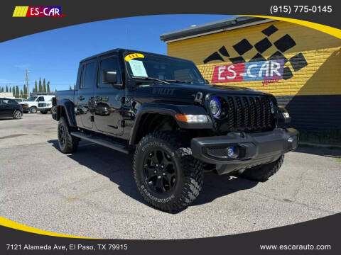 2022 Jeep Gladiator for sale at Escar Auto - 9809 Montana Ave Lot in El Paso TX