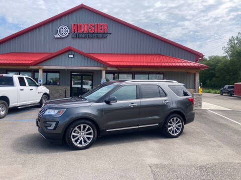 2016 Ford Explorer for sale at Hoosier Automotive Group in New Castle IN