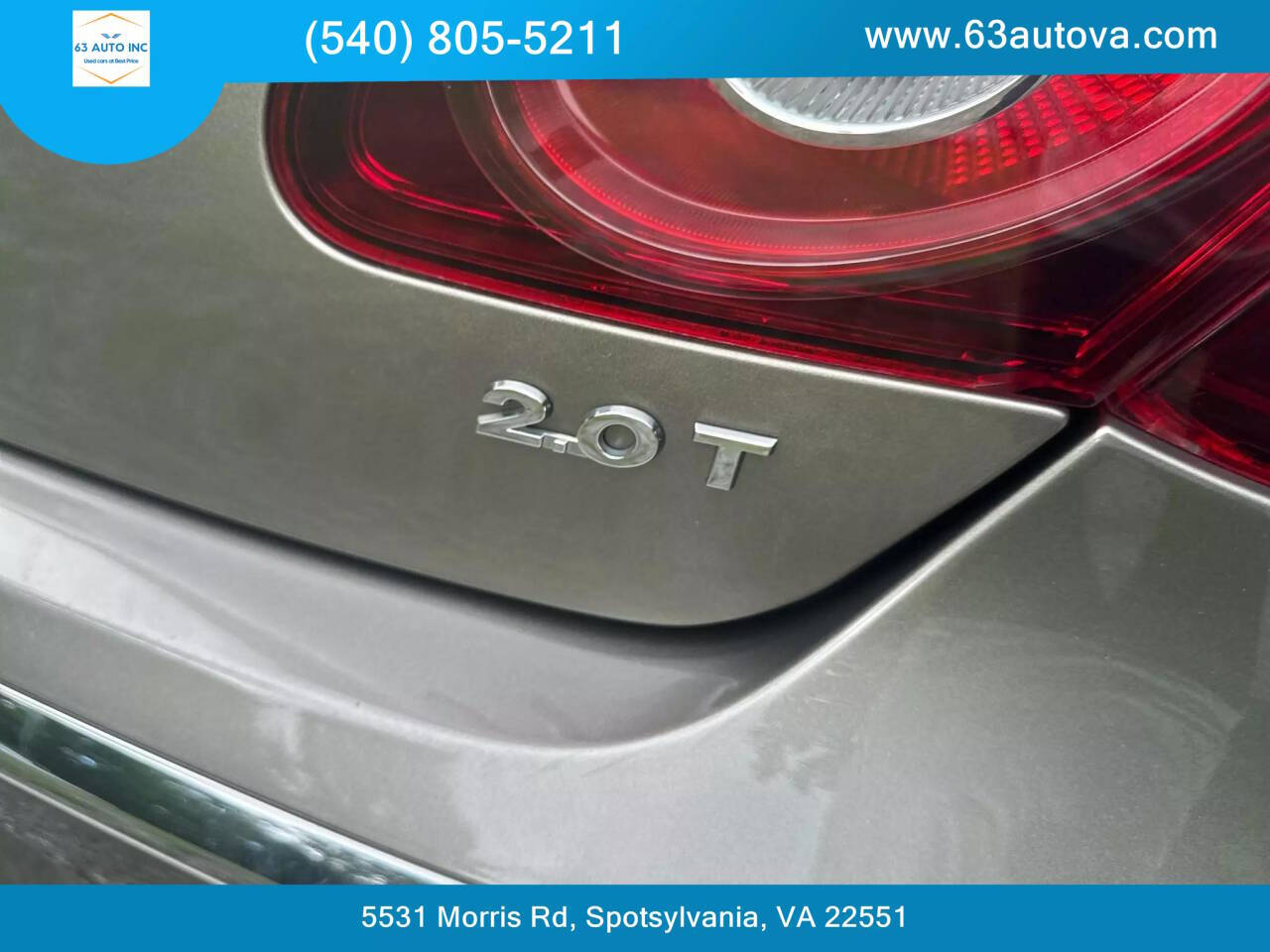 2011 Volkswagen CC for sale at 63 Auto Inc in Spotsylvania, VA