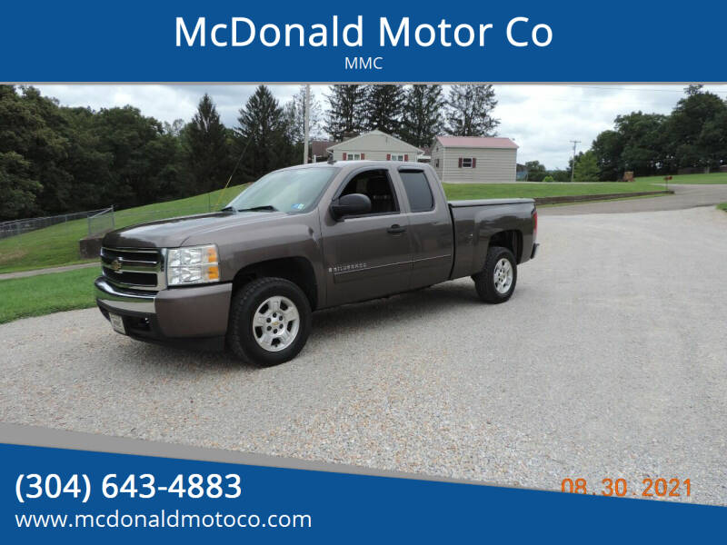 2008 Chevrolet Silverado 1500 for sale at McDonald Motor Co in Harrisville WV