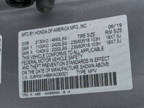 2019 Honda CR-V EX-L