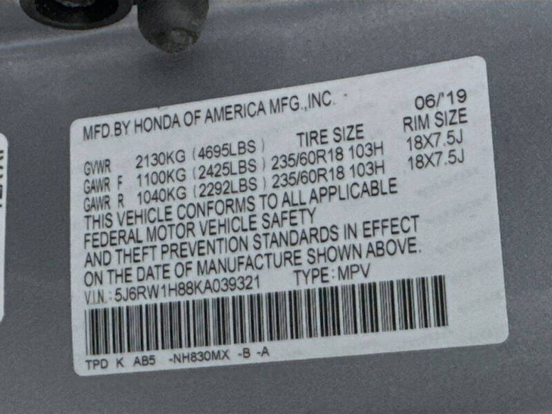 2019 Honda CR-V EX-L