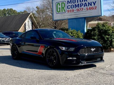 2016 Ford Mustang for sale at GR Motor Company in Garner NC