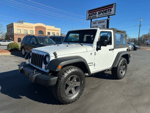 2015 Jeep Wrangler for sale at Auto Sports in Hickory NC